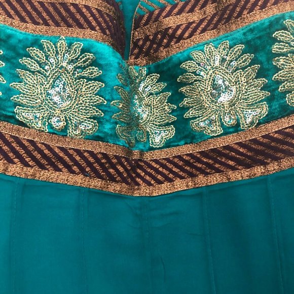 Shalwar Kameez Indian Pakistani Suit Girl - Picture 10 of 12